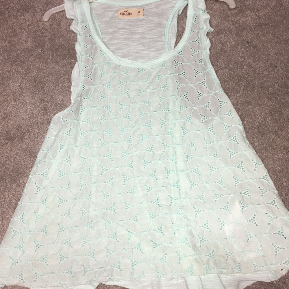 Mint green Hollister tank